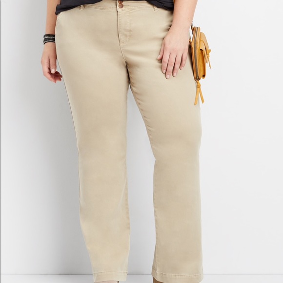 Maurices Pants - Maurice’s size 22 Regular Khaki Bootcut Chinos Maurices Pants - Maurice’s size 22 Regular Khaki Bootcut Chinos